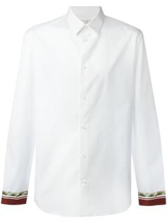 классическая рубашка с принтом на манжетах Maison Margiela