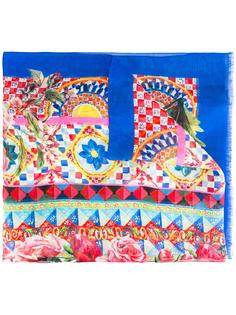 платок с узором Mambo Dolce &amp; Gabbana