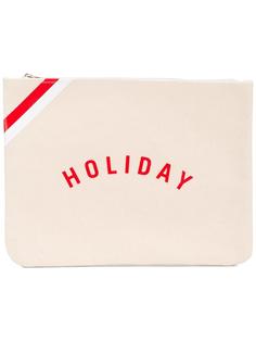 клатч с логотипом Holiday Holiday