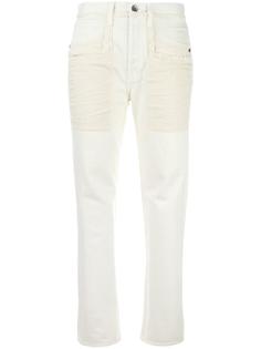 джинсы с необработанными краями   Helmut Lang