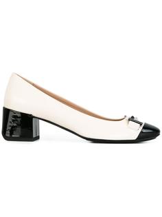 туфли с серебристыми пряжками Tods Tod`S