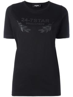 футболка с логотипом "24-7 STAR" Dsquared2