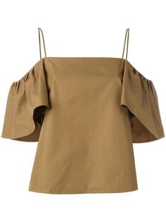 блузка с открытыми плечами Fendi