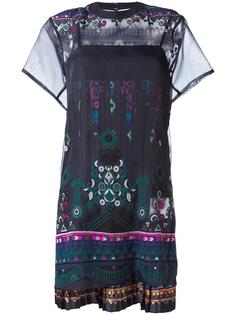 кружевное платье  Sacai