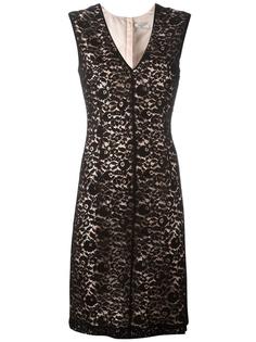 приталенное кружевное платье Lanvin