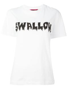 футболка с принтом swallow McQ Alexander McQueen