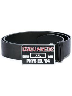 ремень с пряжкой Phys Ed Dsquared2