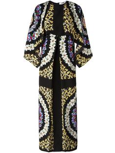 платье шифт с цветочным узором MSGM