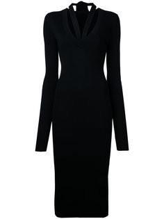 платье с длинными рукавами и завязкой  Dion Lee