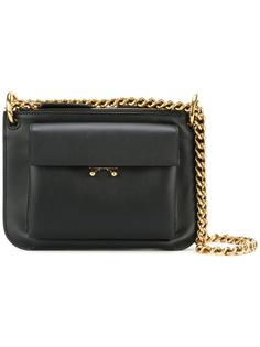 двухцветная сумка через плечо Marni