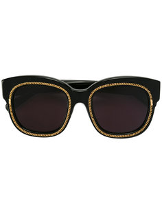 солнцезащитные очки в квадратной оправе Falabella Stella Mccartney Eyewear