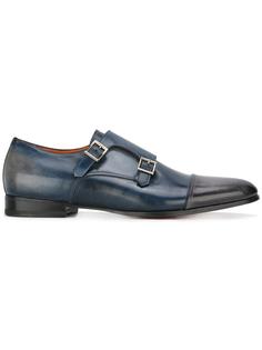 двухцветные монки Santoni