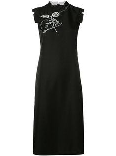 платье шифт с вышивкой Maison Margiela