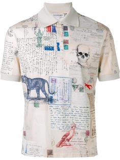 футболка-поло "Letters from India" Alexander McQueen