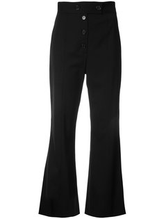 укороченные расклешенные брюки Proenza Schouler
