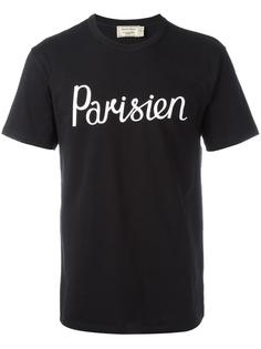 футболка Parisien Maison Kitsuné