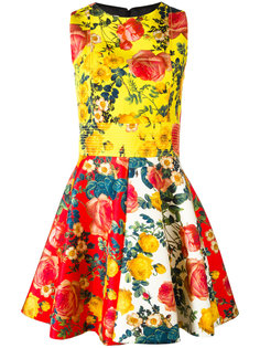 платье с цветочным принтом   Fausto Puglisi