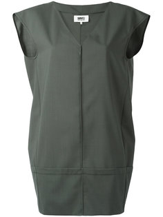 мини-платье с панельным дизайном Mm6 Maison Margiela