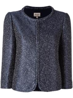 пиджак с блестящей отделкой Armani Collezioni
