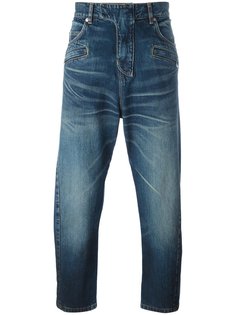брюки с заниженной шаговой линией  Balmain