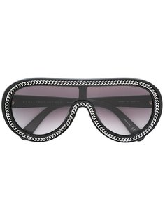 солнцезащитные Falabella очки-авиаторы Stella Mccartney Eyewear