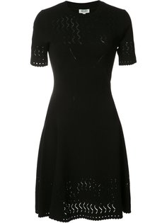 приталенное платье с узором Kenzo