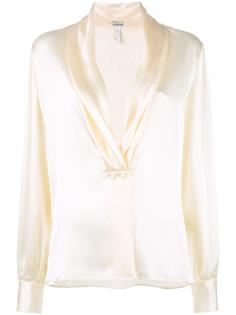 блузка с V-образным вырезом Loewe