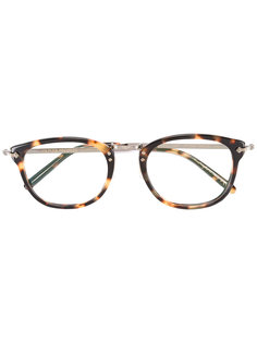 очки с эффектом черепашьего панциря Oliver Peoples