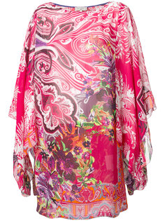 пляжное платье с цветочным узором Etro