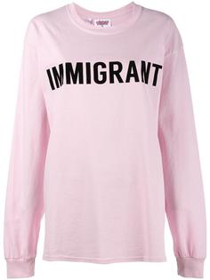 футболка Immigrant  Ashish