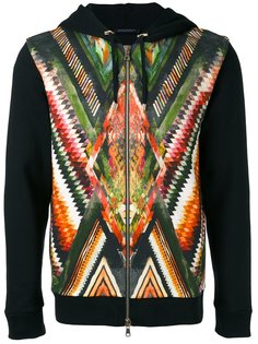 толстовка с принтом и капюшоном Balmain