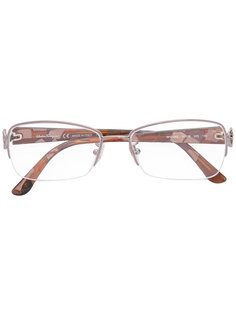 очки в квадратной оправе Salvatore Ferragamo Eyewear