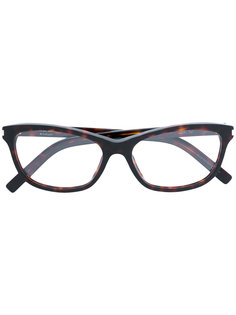 очки в квадратной оправе Saint Laurent Eyewear