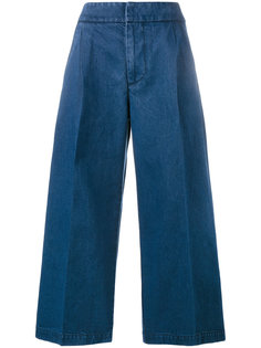 укороченные широкие джинсы Marni