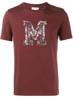футболка с принтом логотипа  Maison Margiela