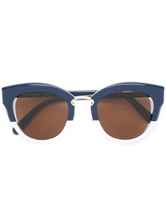 солнцезащитные очки с оправой "кошачий глаз" Salvatore Ferragamo Eyewear