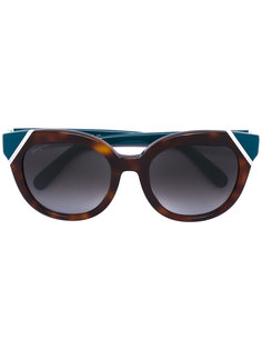 солнцезащитные очки с оправой "кошачий глаз" Salvatore Ferragamo Eyewear