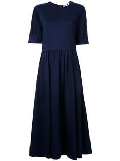 расклешенное платье Jil Sander