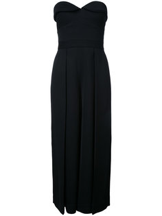 платье миди без бретелей Brandon Maxwell