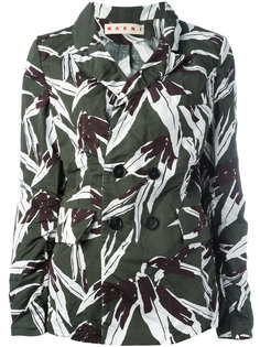 блейзер с узором Marni