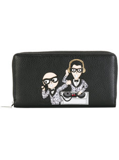 кошелек с аппликацией Dolce &amp; Gabbana
