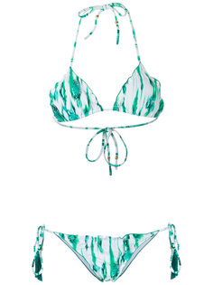 printed triangle bikini set Brigitte