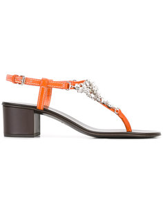декорированные босоножки Giuseppe Zanotti Design