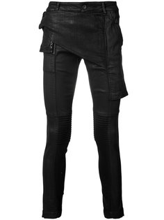 асимметричные брюки скинни Rick Owens DRKSHDW