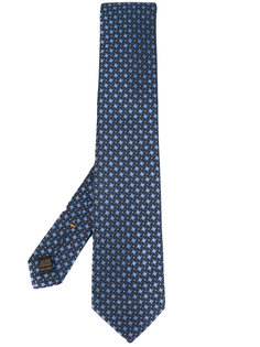 галстук с узором Ermenegildo Zegna