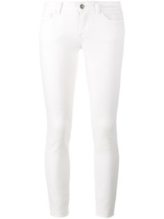 облегающие джинсы с аппликацией-ананасом Dolce &amp; Gabbana