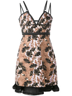 приталенное жаккардовое платье Carven