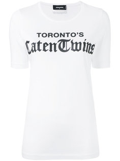 футболка Torontos Caten Twins Dsquared2