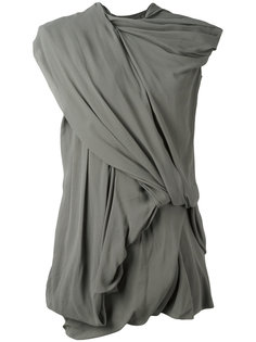 драпированное платье Rick Owens