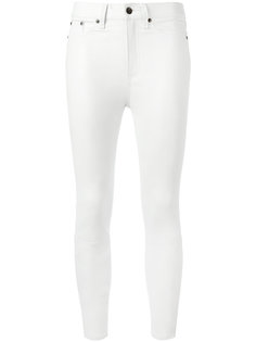джинсы скинни с разрезами на щиколотках Rag &amp; Bone